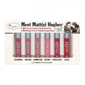 The Balm Hughes Mini Kit Vol.1 6X1.2ml μακιγιάζ χείλη κραγιόν