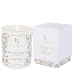 Little Secrets Christmas Star Aromatic Soy Candle Heavenly Collection 160ml