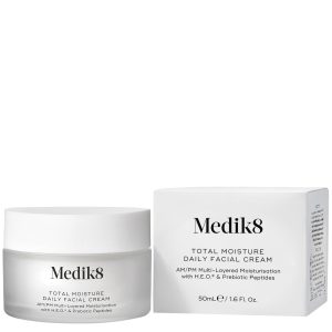 Medik8 Total Moisture Daily Facial Cream 50ml κρέμα προσώπου για ενυδάτωση με το κουτί της